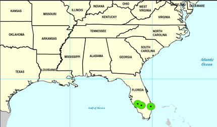 Late Pleistocene Map