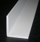 Profilo ad L in PVC rigido