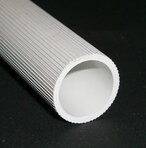 Tubo zigrinato D. 16,4 x 20 mm.